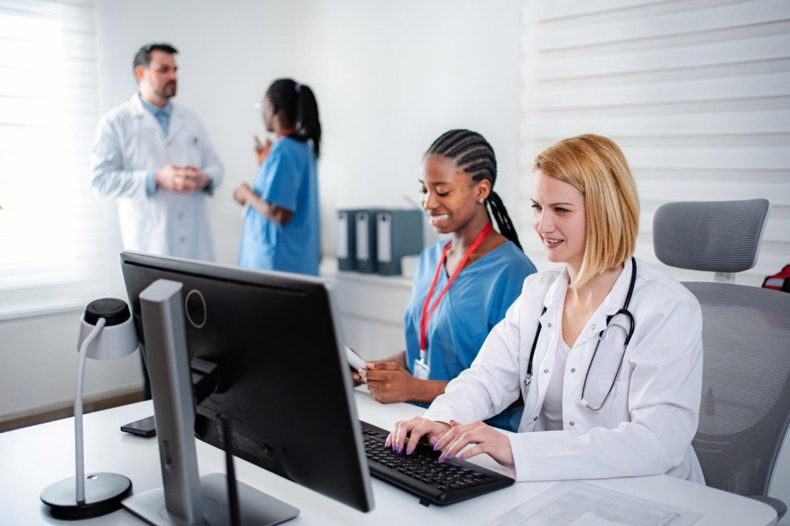 Hospital Management Software in Kolkata — CognitiSoft HMS being used by hospital staff in West Bengal for patient registration, billing, pharmacy, and OPD management